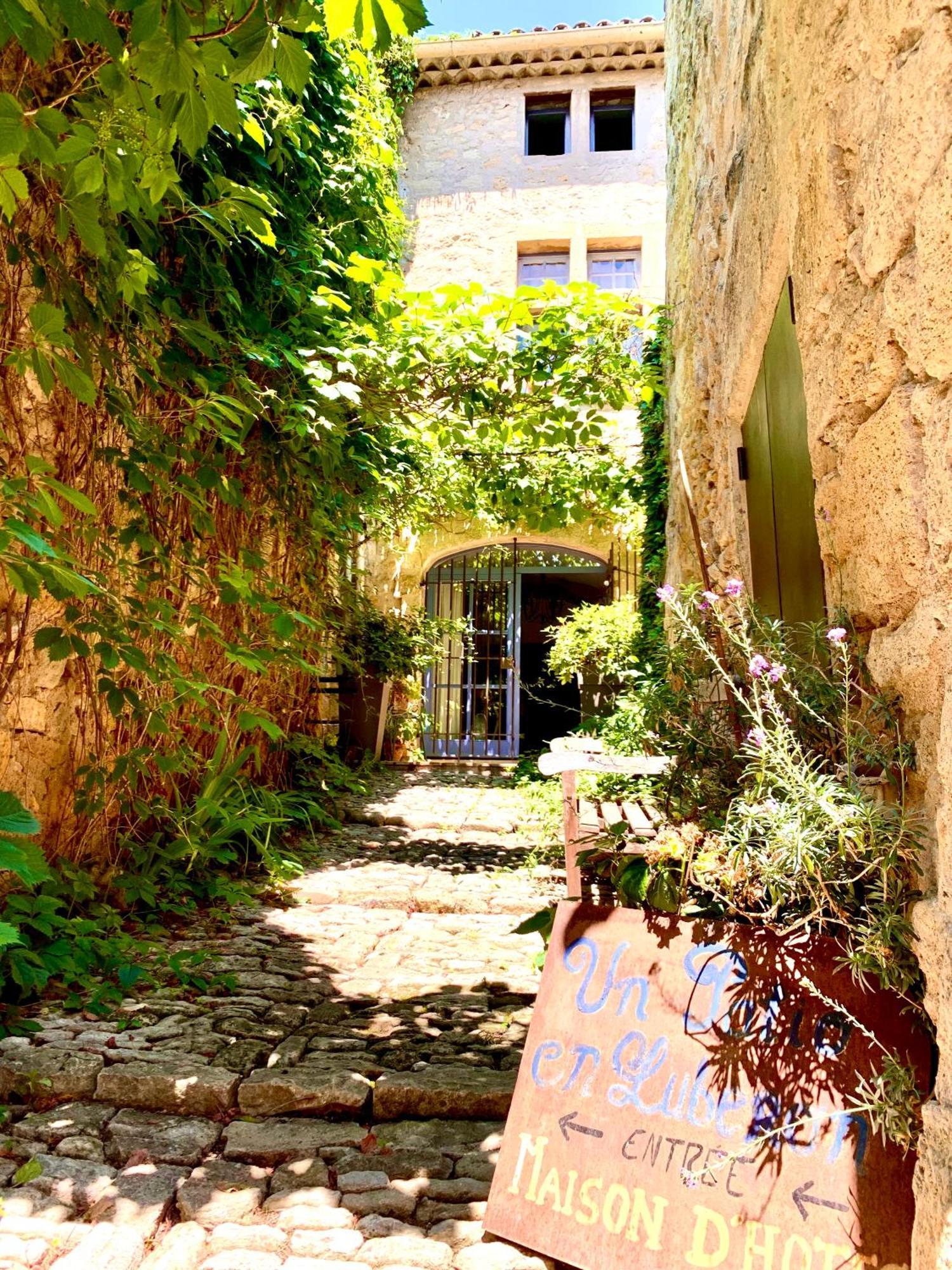Un Patio En Luberon Bed and Breakfast Ansouis Exteriör bild