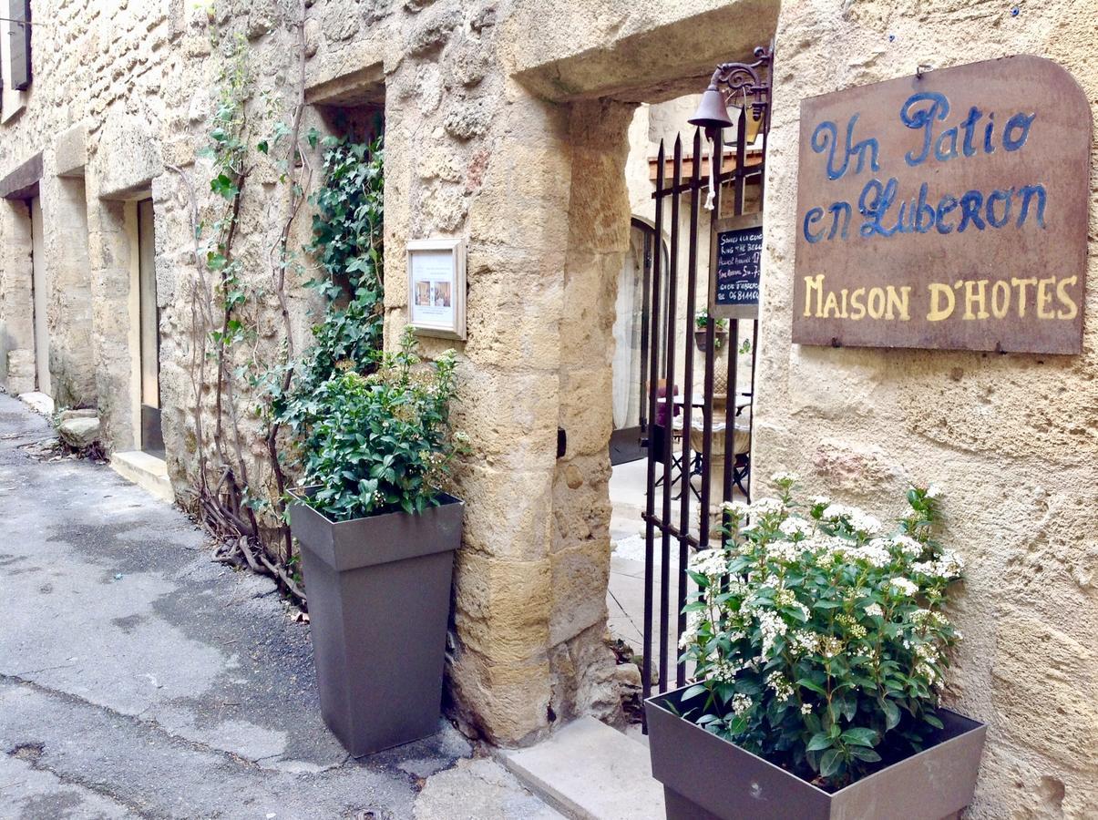 Un Patio En Luberon Bed and Breakfast Ansouis Exteriör bild