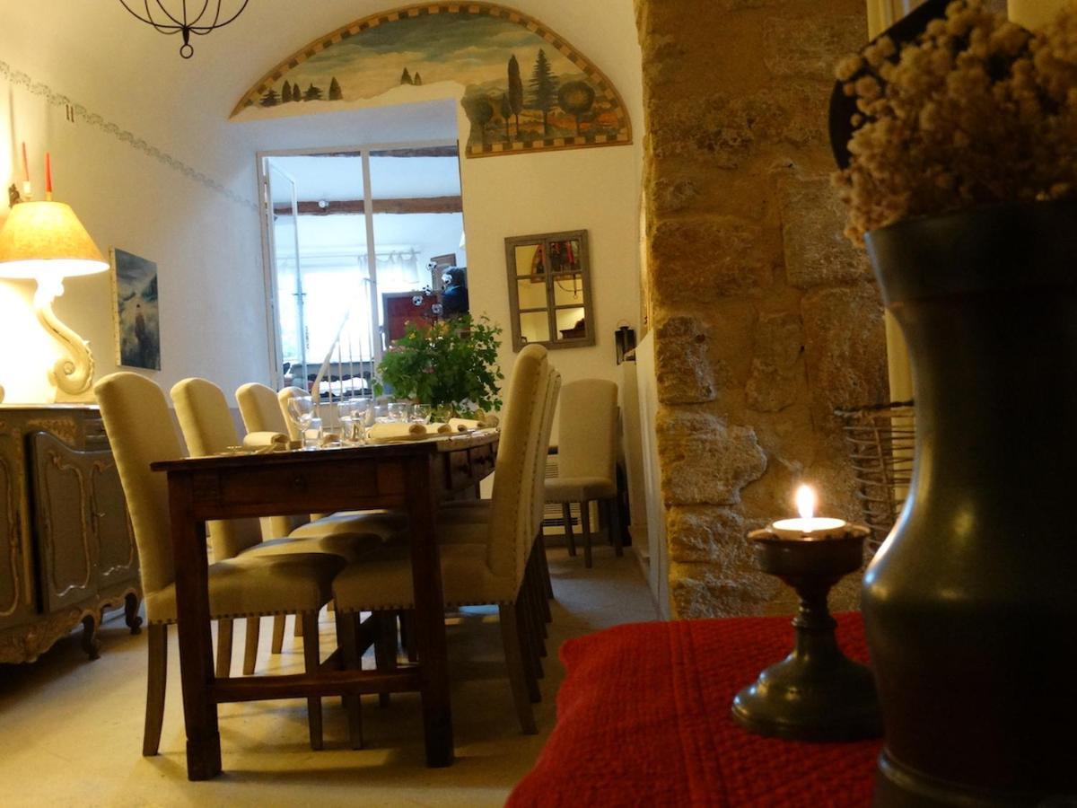 Un Patio En Luberon Bed and Breakfast Ansouis Exteriör bild